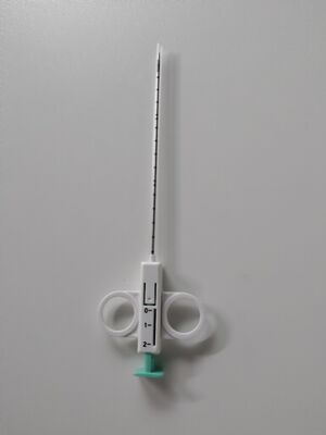 Bom preço Agulha de Biópsia semiautomática com fenda de amostragem de 20 mm e ponta ecogênica para diagnóstico oncológico on-line