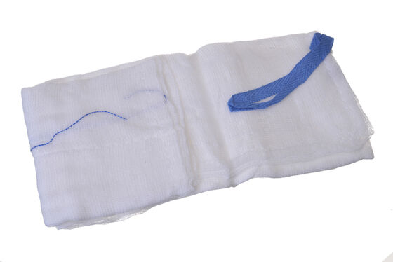 Bom preço Pad abdominal de algodão 100% estéril e descartável para uso médico 45*37cm com fio detectável por raios-X para cirurgia de laparotomia on-line