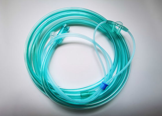 Bom preço Cânula nasal do CO2 médico do PVC que prova tipos nasais da cânula do oxigênio on-line