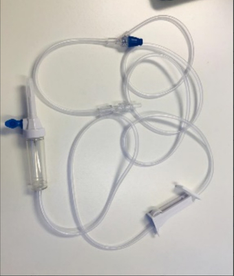 Bom preço A transfusão descartável da infusão do regulador do fluxo da injeção de Y ajustou o ISO estéril certificado on-line