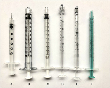 Bom preço Luer desliza seringas estéreis descartáveis três porções 10 Ml 20 Ml sem agulhas on-line