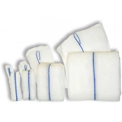 Bom preço O subministro médico 100% do algodão Gauze Swab Manufacturer Absorbent Gauze descartável limpa o molho sem fôlego branco estéril on-line